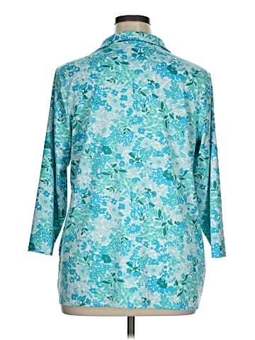 Croft & Barrow 3/4 Sleeve Blouse (view 2)