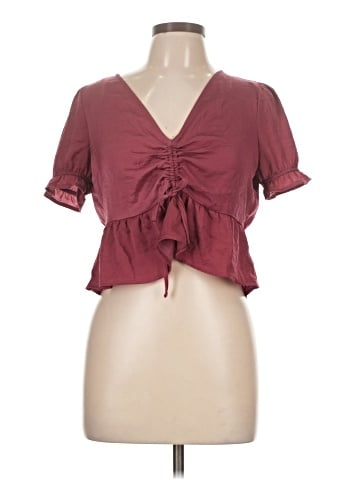 Pink Rose Short Sleeve T-Shirt (view 1)