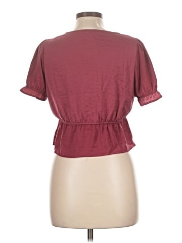 Pink Rose Short Sleeve T-Shirt (view 2)