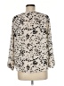 West Kei 100% Polyester Tan 3/4 Sleeve Blouse Size M - photo 2