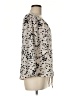 West Kei 100% Polyester Tan 3/4 Sleeve Blouse Size M - photo 4