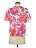Zara Pink Short Sleeve Blouse Size S - photo 2