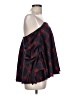 Do & Be 100% Polyester Red Burgundy 3/4 Sleeve Blouse Size L - photo 4