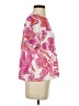 Zara Pink Short Sleeve Blouse Size S - photo 4