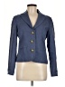 L.L.Bean 100% Linen Blue Blazer Size 6 - photo 1
