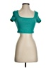 Shein Teal Tube Top Size S - photo 1