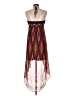 Valerie Bertinelli 100% Polyester Graphic Red Cocktail Dress Size 6 - photo 2
