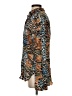 Assorted Brands Animal Print Brown Long Sleeve Blouse Size S - photo 5