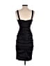 Xscape 100% Polyester Solid Black Cocktail Dress Size 4 - photo 2