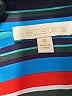 Etcetera Stripes Blue Long Sleeve Button-Down Shirt Size 6 - photo 7