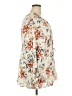 Torrid 100% Rayon Floral Ivory Long Sleeve Blouse Size 3X Plus (3) - photo 4