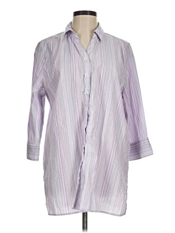 BonWorth 3/4 Sleeve Button-Down Shirt (view 1)