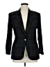 Le Suit 100% Viscose Plaid Blue Blazer Size 14 - photo 1