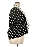 Unbranded 100% Polyester Polka Dots Black Short Sleeve Blouse Size 4XL - photo 4