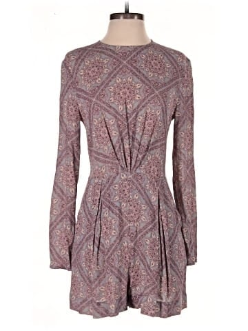 Zimmermann Paisly print Seer Ray Romper (view 1)