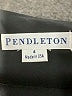 Pendleton Solid Black Wool Skirt Size 4 - photo 4