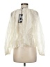 Future Collective Ivory Long Sleeve Blouse Size M - photo 2