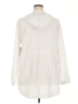Zella 100% Polyester White Windbreaker Size 4X - photo 2