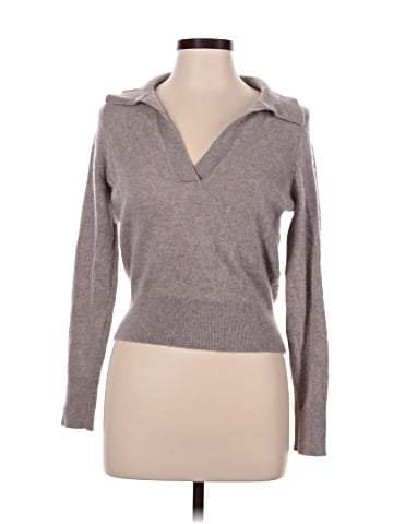 White + Warren Cashmere Pullover Sweater (view 1)