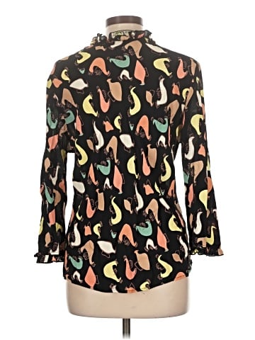Loco Lindo 3/4 Sleeve Blouse (view 2)