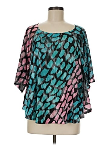 Nally & Millie 3/4 Sleeve Blouse (view 1)