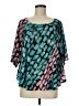 Nally & Millie Teal 3/4 Sleeve Blouse Size M - photo 1