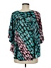 Nally & Millie Teal 3/4 Sleeve Blouse Size M - photo 2