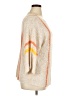 Dokotoo 100% Acrylic Chevron-herringbone Tan Poncho Size XL - photo 4
