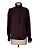 Ann Taylor 100% Polyester Burgundy Long Sleeve Blouse Size S - photo 1