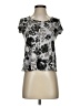 Derek Heart Gray Short Sleeve Top Size S - photo 1