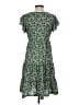 Max Studio Paisley Green Casual Dress Size S - photo 2