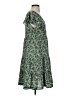 Max Studio Paisley Green Casual Dress Size S - photo 4