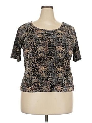 Plisse Short Sleeve T-Shirt (view 1)