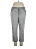 Ruby Rd. 100% Linen Houndstooth Gray Jeggings Size 1X - photo 1
