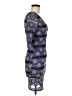 Trac Paisley Blue Cocktail Dress Size M - photo 4