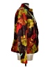 Coldwater Creek 100% Silk Floral Brown Jacket Size L - photo 4