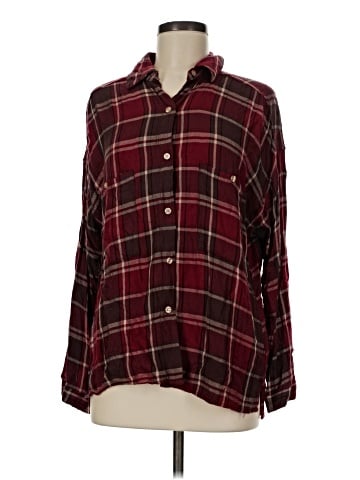 Max Studio Long Sleeve Button-Down Shirt (view 1)