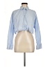 Zara Blue Long Sleeve Blouse Size M - photo 1