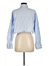 Zara Blue Long Sleeve Blouse Size M - photo 2