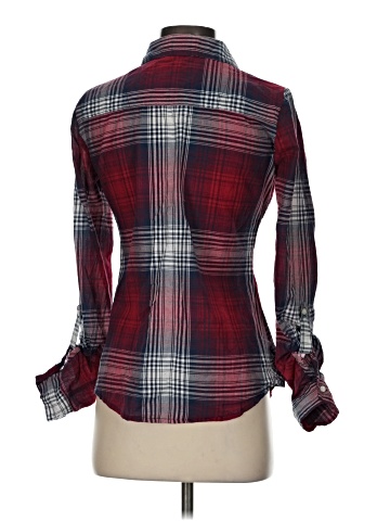 Girl Krazy Long Sleeve Button-Down Shirt (view 2)