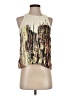 Floreat 100% Viscose Ivory Sleeveless Blouse Size 0 - photo 1