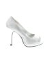 Rampage Silver Heels Size 6 1/2 - photo 1