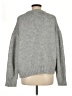 Zara Solid Gray Pullover Sweater Size M - photo 2