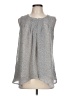 Dana Buchman 100% Polyester Gray Sleeveless Blouse Size L - photo 1