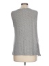 Dana Buchman 100% Polyester Gray Sleeveless Blouse Size L - photo 2