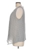 Dana Buchman 100% Polyester Gray Sleeveless Blouse Size L - photo 5