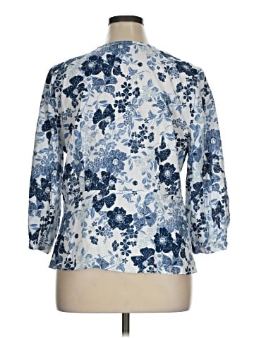 Liz Claiborne 3/4 Sleeve Blouse (view 2)