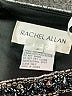 Rachel Allan 100% Polyester Black Cocktail Dress Size 6 - photo 4