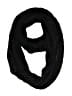 Pistil Black Scarf One size - photo 1