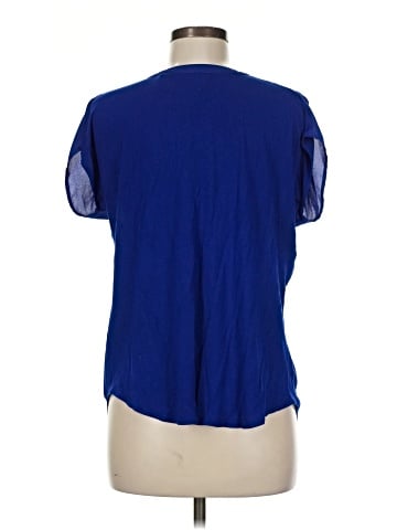 INC International Concepts Short Sleeve Blouse (view 2)